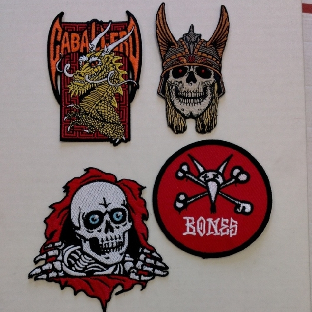 Set of Skull and Dragon Patches Please do not purchase at the moment